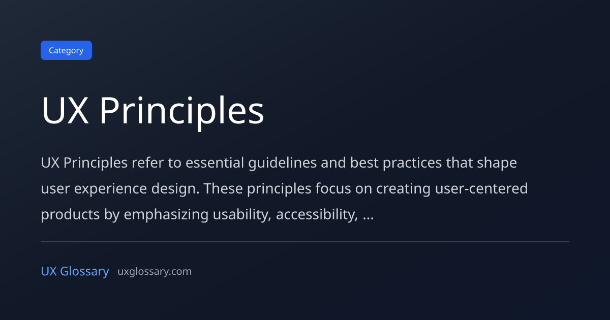 Krug Ux Principles.pdf UX Principles UX Terms - Complete Glossary | UX Glossary